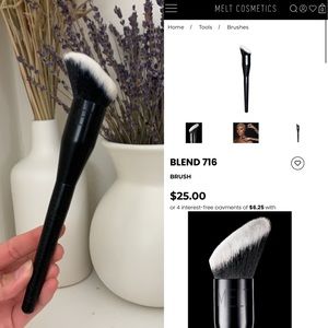 Melt cosmetics blend 716 brush